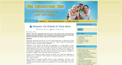 Desktop Screenshot of meditationden.com